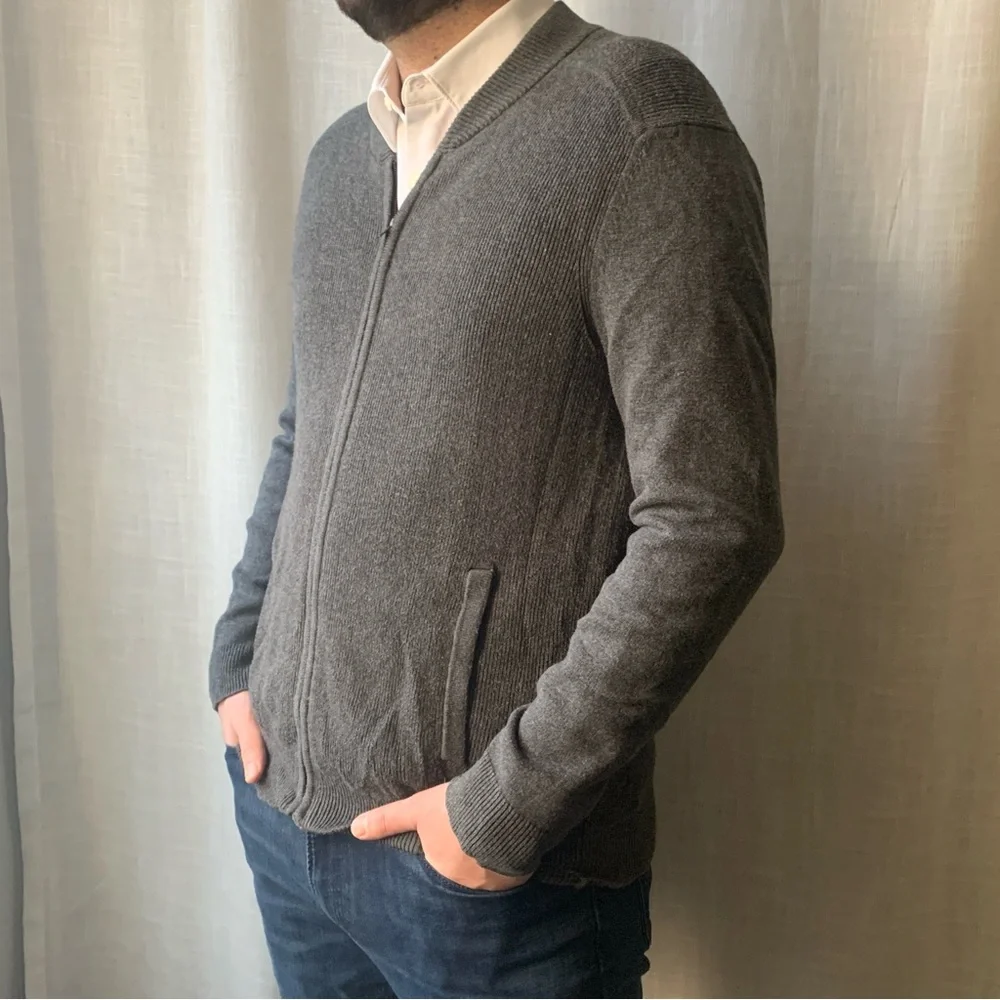 Banana Republic Zip Up Sweater